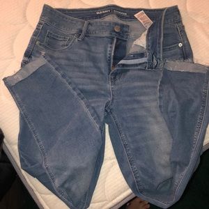 Rockstar old navy jeans mid rise size 8 36in